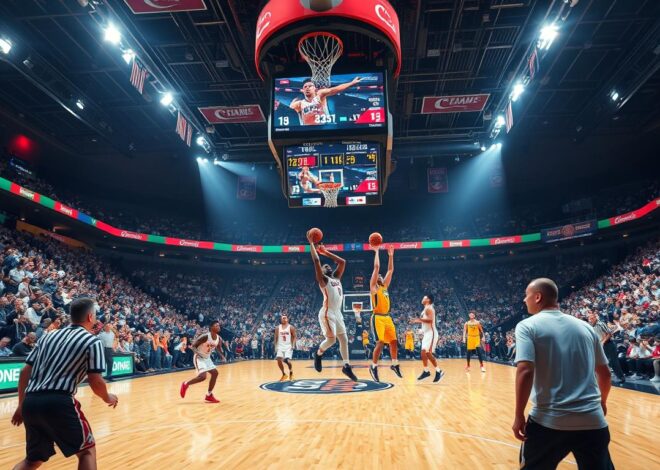 Terjun dalam Taruhan Langsung Basket Menarik