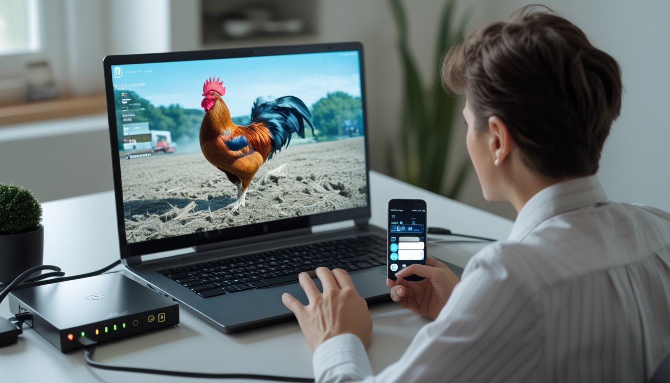 Cara Mengatasi Lag Saat Nonton Live Streaming Sabung Ayam